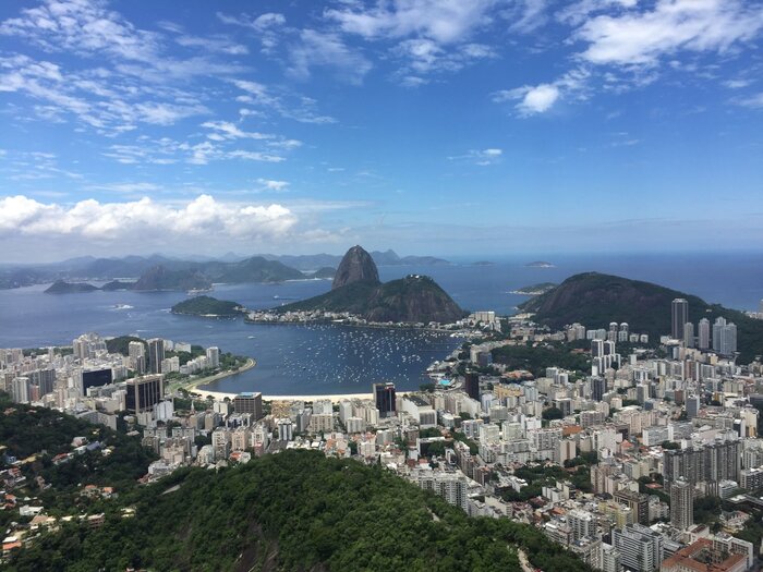 Aussicht auf Rio de Janeiro